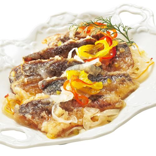 国産 鯵のマリネ