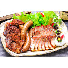 炭焼の焼き豚バラエティセット