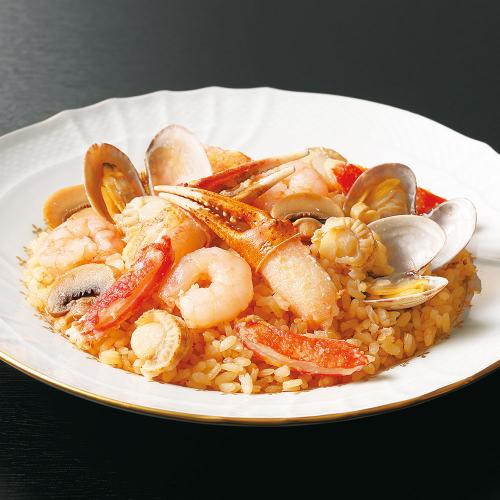 シーフードピラフ