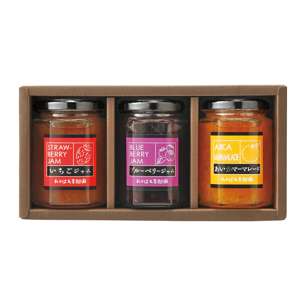 〈たかはた果樹園〉国産果実の低糖度ジャム