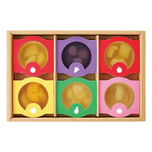 〈タカシマヤ〉国産フルーツの果肉そのままゼリー