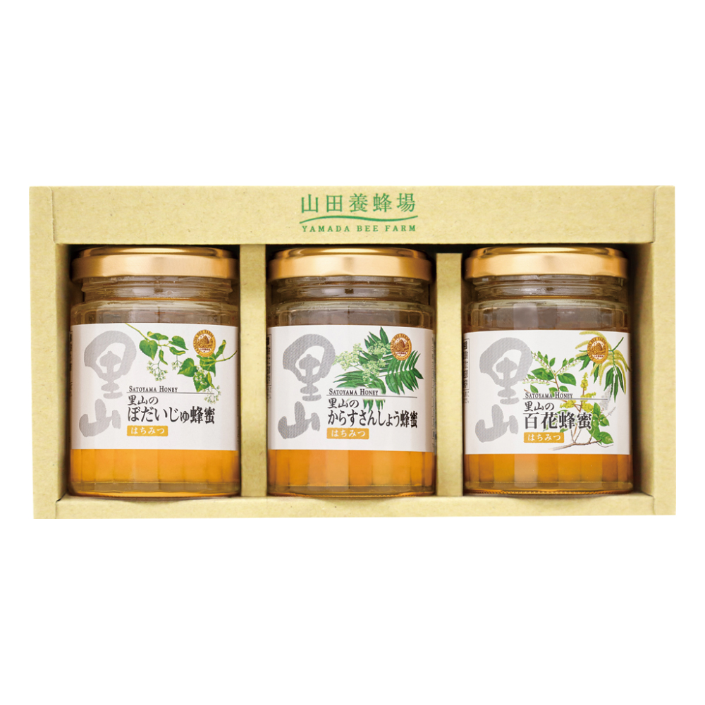 〈山田養蜂場〉国産蜂蜜詰合せ