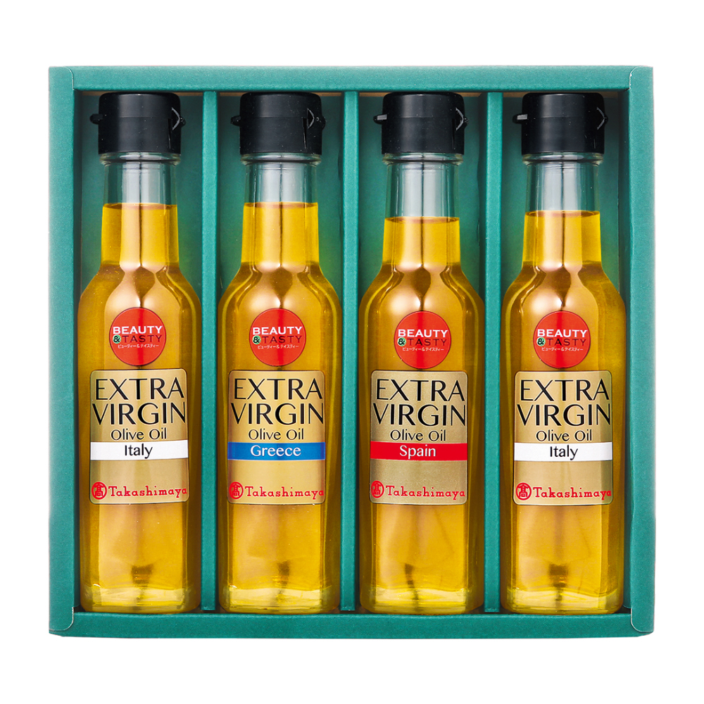 〈タカシマヤ〉世界3産地EXVオリーブオイル詰合せ