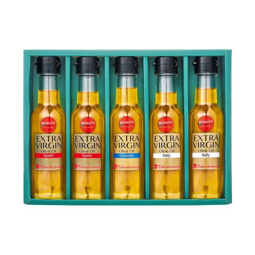 〈タカシマヤ〉世界3産地EXVオリーブオイル詰合せ