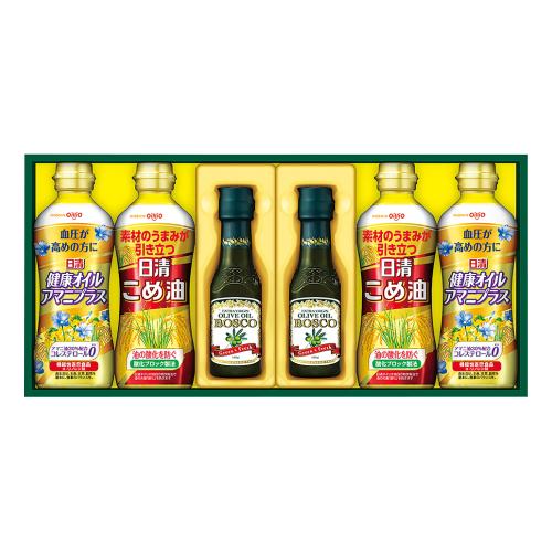 〈日清オイリオ〉ボスコオリーブオイル＆ヘルシーオイルギフト