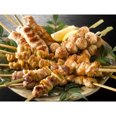 三和の純鶏名古屋コーチン焼鳥5種盛合せ