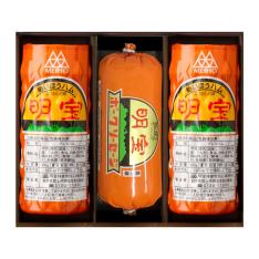 明宝ハム&ソーセージ3本セット