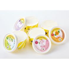 〈みつばちファーム〉はちみつミルクジェラート4種セット