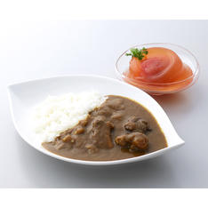 京乃百年洋食ビーフカレー4パック・百年洋菓子トマトジュレ4パック詰合せ