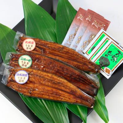 三大産地うなぎの蒲焼き食べ比べ
