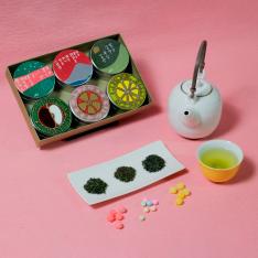 【母の日】茶果集（日本茶と金平糖のティータイムセット）