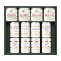 〈帝国ホテル〉スープ・カレー缶詰詰合せ