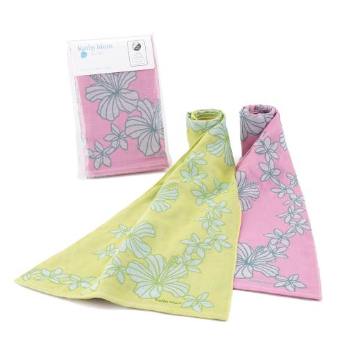 【母の日】アロアロプルメリア　タオルマフラー2枚セット