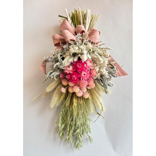 【母の日】ドライフラワースワッグ