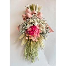 【母の日】ドライフラワースワッグ