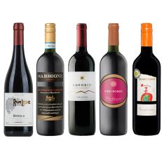 バローロ入り イタリア赤ワイン5本セット