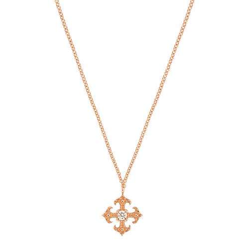 ピンタ ダイヤモンドネックレス