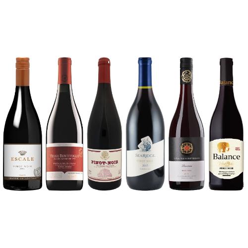 世界の人気品種 ピノ・ノワール飲み比べ6カ国6本セット