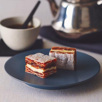 美品☆ミルフィーユ アンサンブル上下110cm パイ・サブレ・ミルフィーユ | 洋菓子 | デザート | こだわりの冷凍