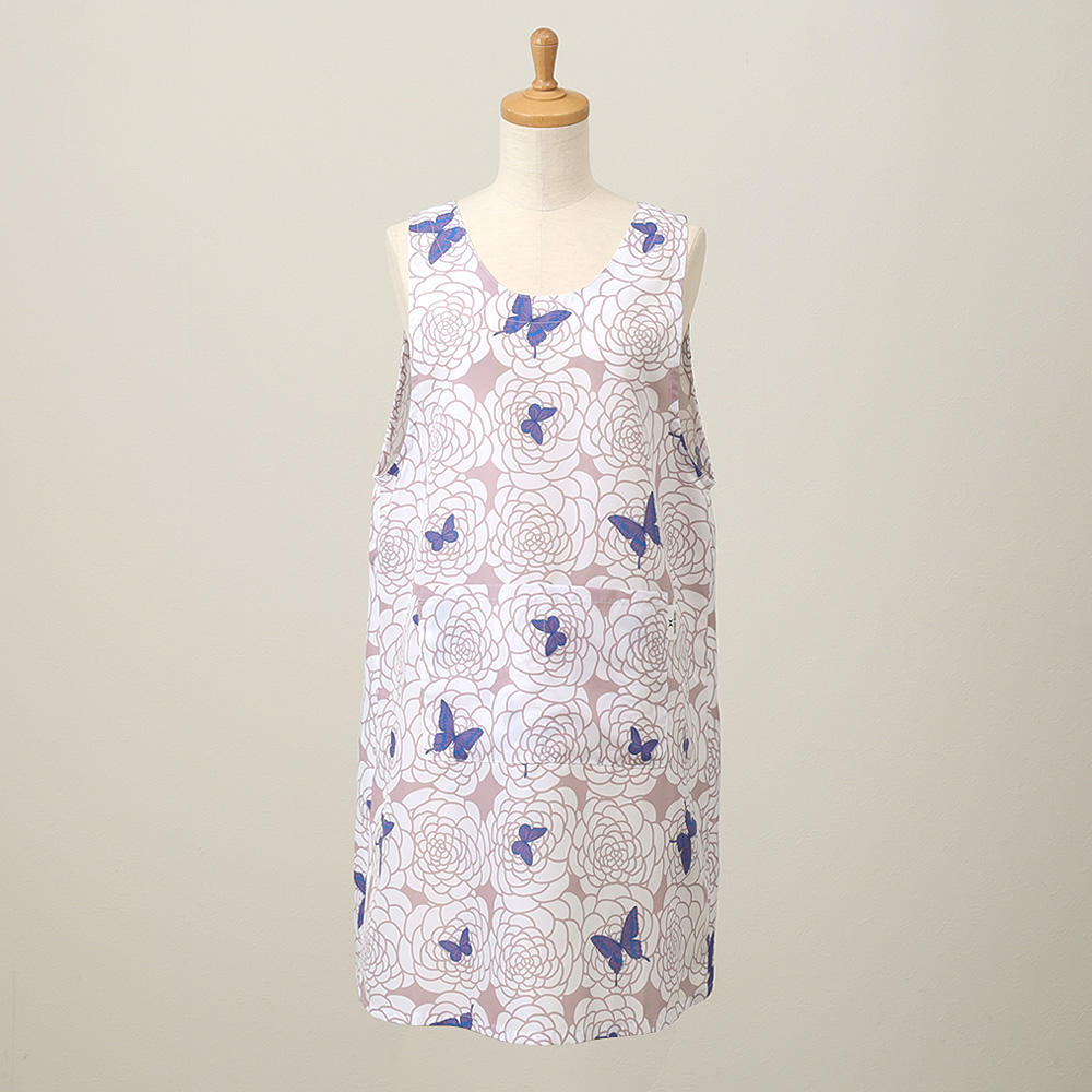 【母の日】ポケッタブルエプロン（カメリア）