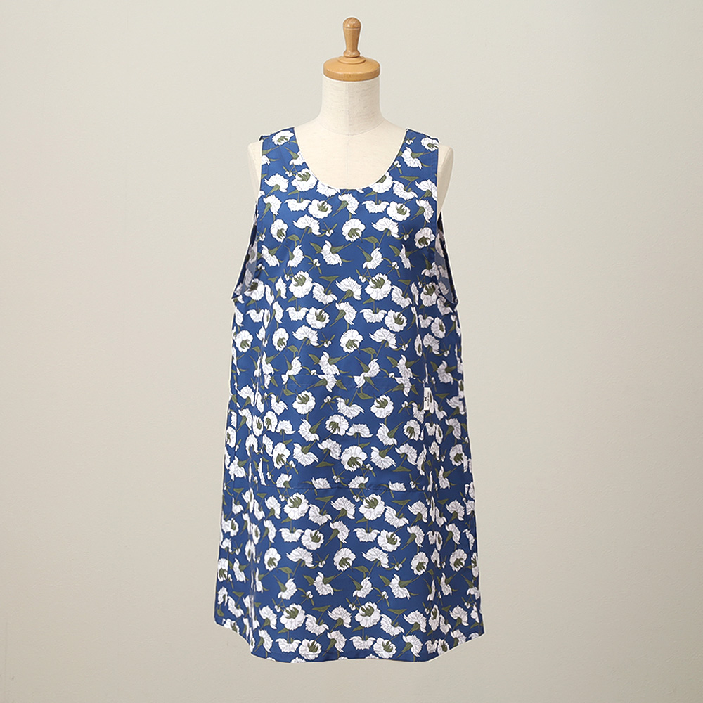 【母の日】ポケッタブルエプロン（カーネーション）