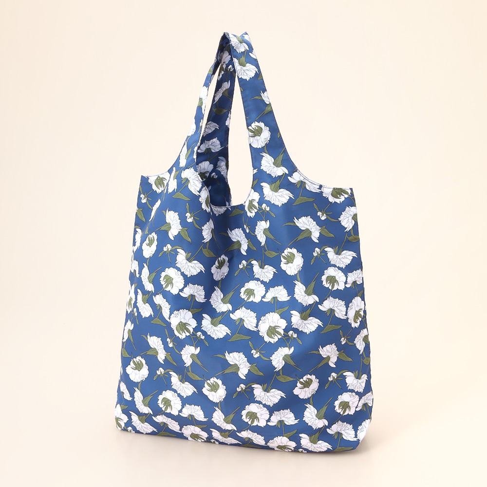 【母の日】ポケッタブルエコバッグ（カーネーション）