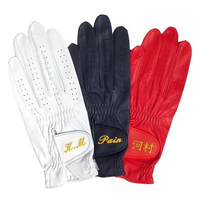 ゴルフ オーダーグローブ ゴールド