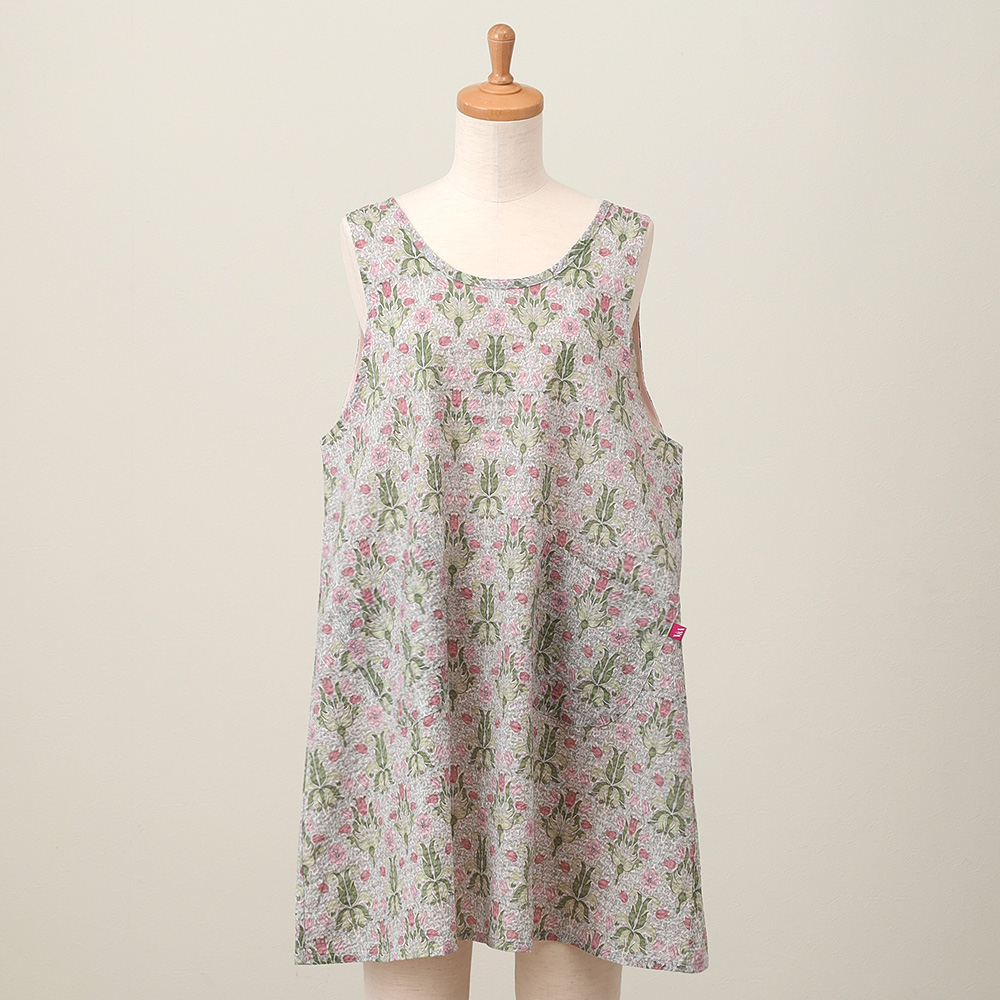 ＜V＆A＞スプリングシケット背付き エプロン