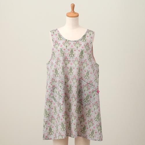 ＜V＆A＞スプリングシケット背付き エプロン