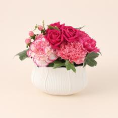 【母の日】生花アレンジメント「ローズ・ブロッサム」