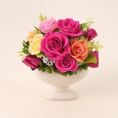 【母の日】プリザーブドフラワー＆アーティフィシャルフラワー「フェリーチェ・ローザ」