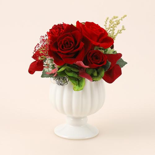 【母の日】プリザーブドフラワー＆アーティフィシャルフラワー「アモーレ・ローザ」