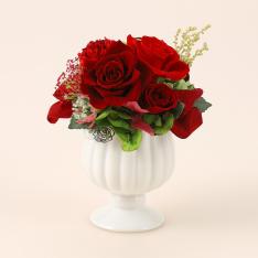 【母の日】プリザーブドフラワー＆アーティフィシャルフラワー「アモーレ・ローザ」