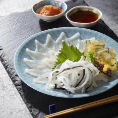 とらふく刺身小皿セット