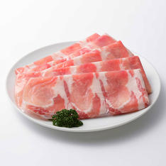 鹿児島県産　黒豚ロースしゃぶしゃぶ用800g