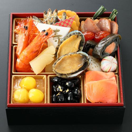 〈鮎家〉おせち一段重