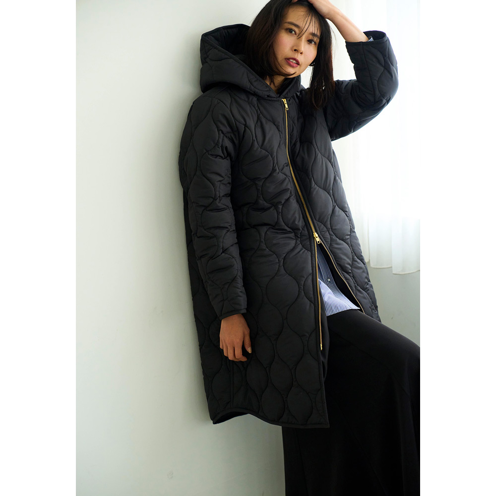 Emma Taylor（エマテイラー）＞ミリタリーキルティングコート36→38  