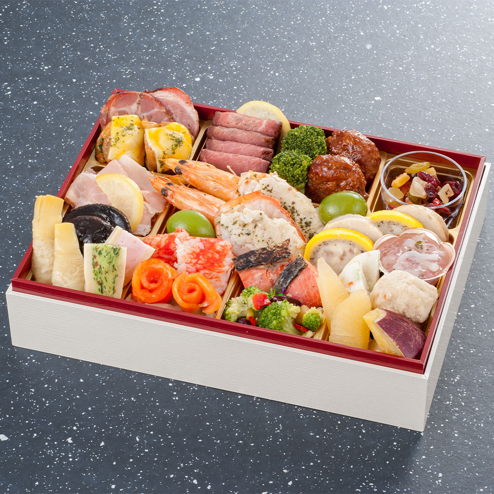 〈月うさぎの里 たまうさぎ〉監修 和洋迎春祝膳一段