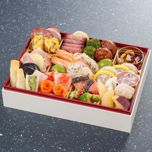 〈月うさぎの里 たまうさぎ〉監修 和洋迎春祝膳一段