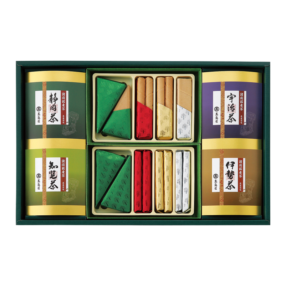 〈高島屋／本高砂屋〉諸国銘産茶・エコルセ詰合せ