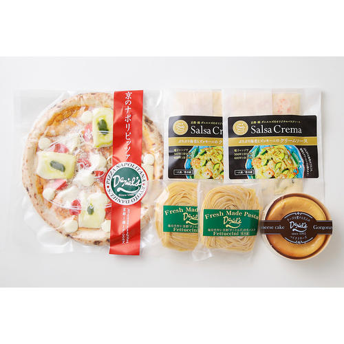 【京都高島屋限定】京のナポリピッツァ・生パスタ・チーズケーキ詰合せ(C)