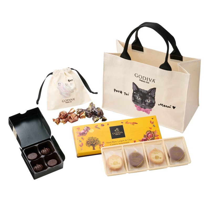 ゴディバ ブラックキャット コレクション ハロウィン パーティセット