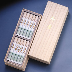 白檀永寿 桐箱短寸10入