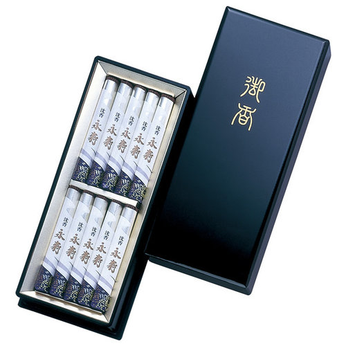 沈香 永寿 塗箱短寸10入