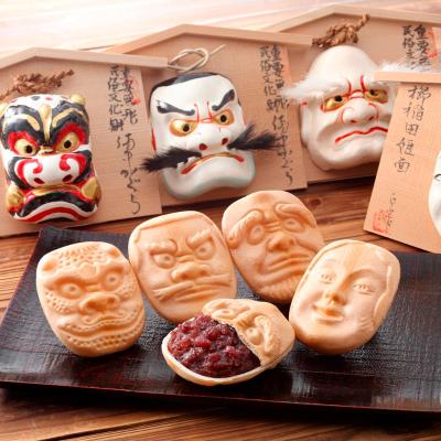 備中神楽面最中12個入り