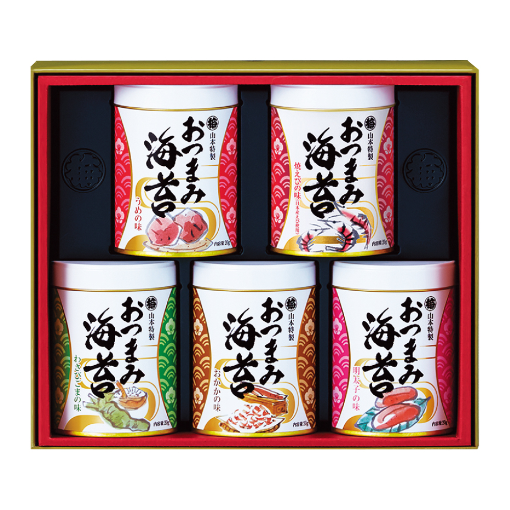 〈山本海苔店〉おつまみ海苔詰合せ