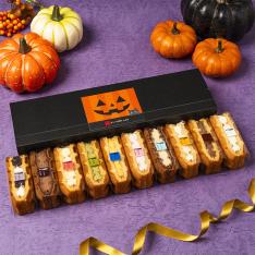 ワッフルケーキ ハロウィン10個セット（ハロウィンシール付き）