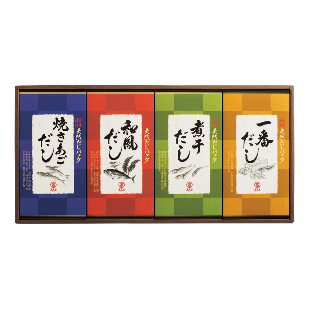 〈高島屋〉天然だしパック詰合せ