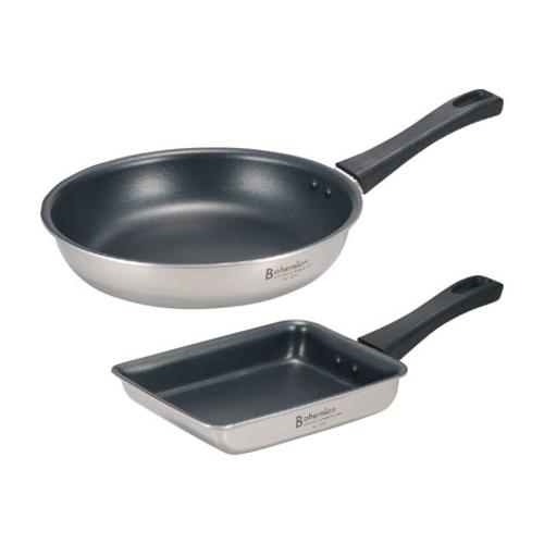 ビタクラフト ボヘミアンフライパン24cm・エッグパンセット