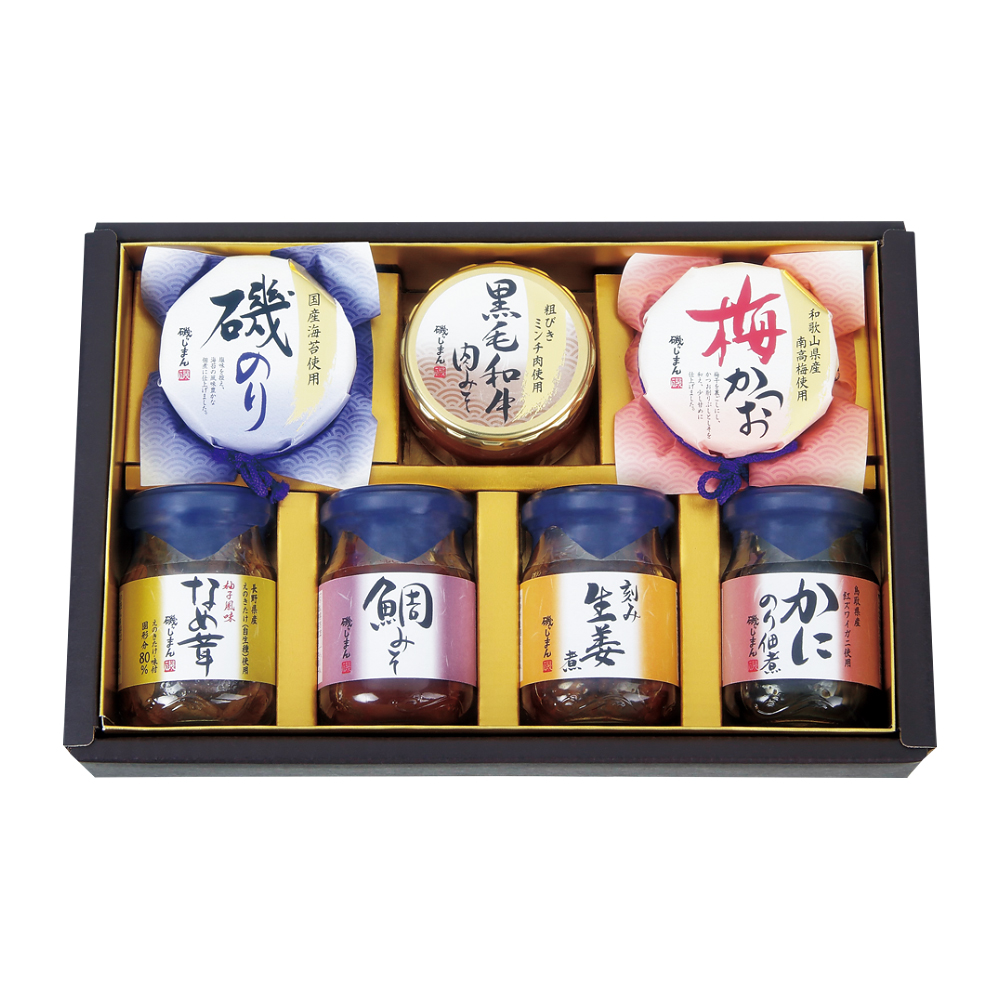 〈磯じまん〉ご飯のお供瓶詰セット